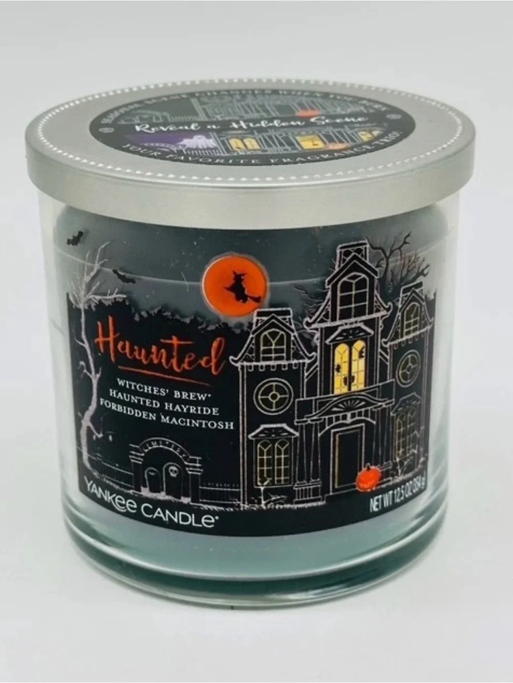 Yankee Candle HALLOWEEN TRIO Witches Brew Haunted Hayride Forbidden Macintosh